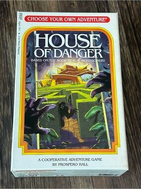 HOUSE of DANGER cooperative adventure game ages 10+ 1 of more players